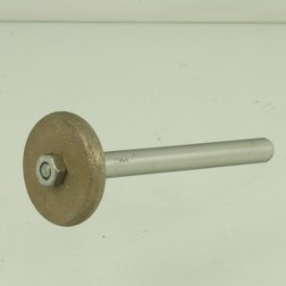 Engraver's rounded wheel